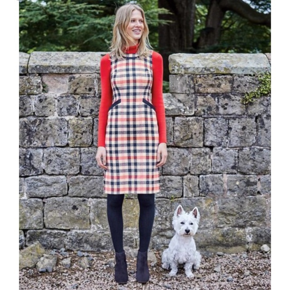 Boden tweed dress